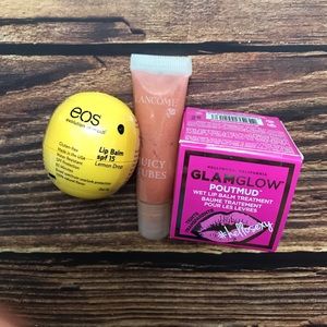 Good Care of Your Lip- EOS, Lancôme, Glamglow